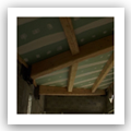 Charpente, maonnerie, toiture, chantier, maon, escalier, jardin, maison, brique 